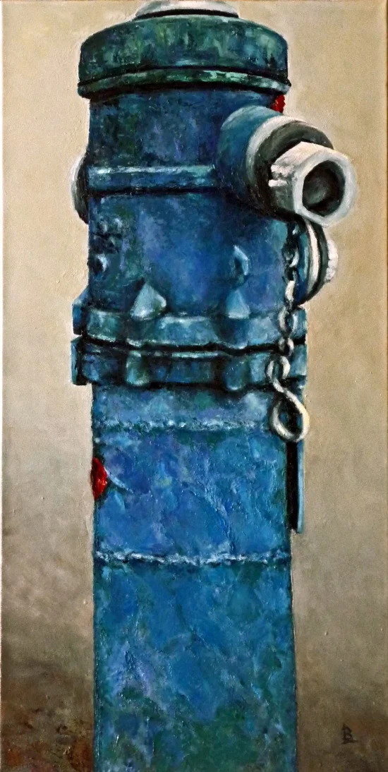 Contemporary topics The blue hydrant