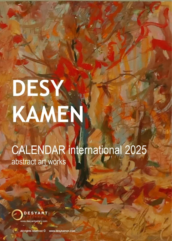 Publication Desy Kamen Calendar 2025 - abstract - English