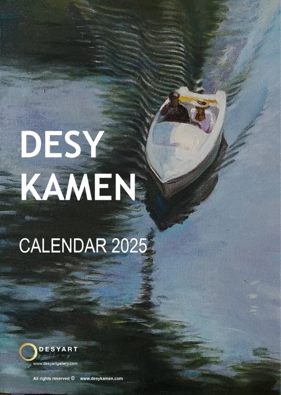 Publication Desy Kamen Art Calendar 2025 - figural