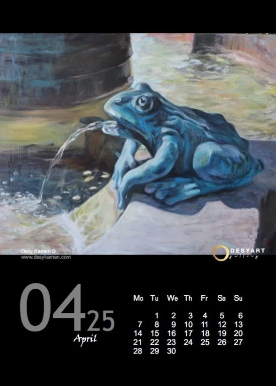 Publication Desy Kamen Art Calendar 2025 - figural