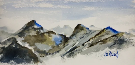 Aquarell Tirol